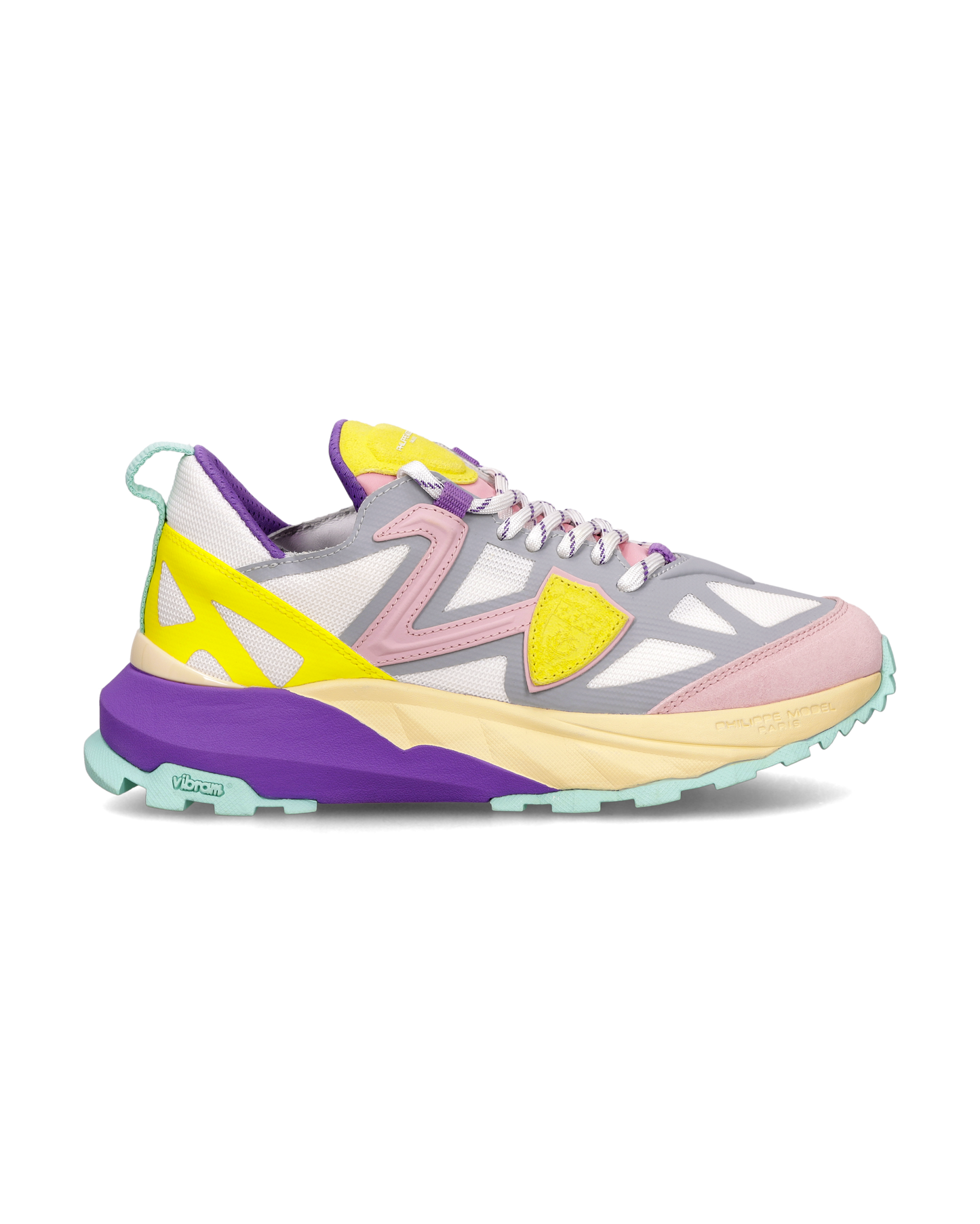Sneakers Rocx Donna, Bianco Rosa