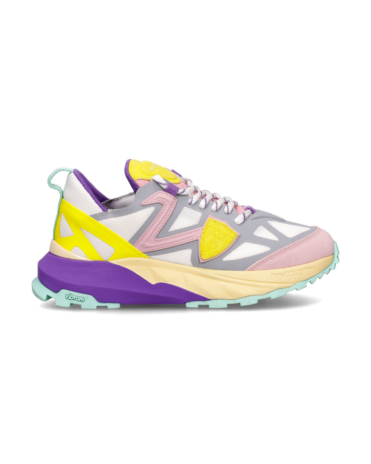 Sneakers Rocx Donna, Bianco Rosa