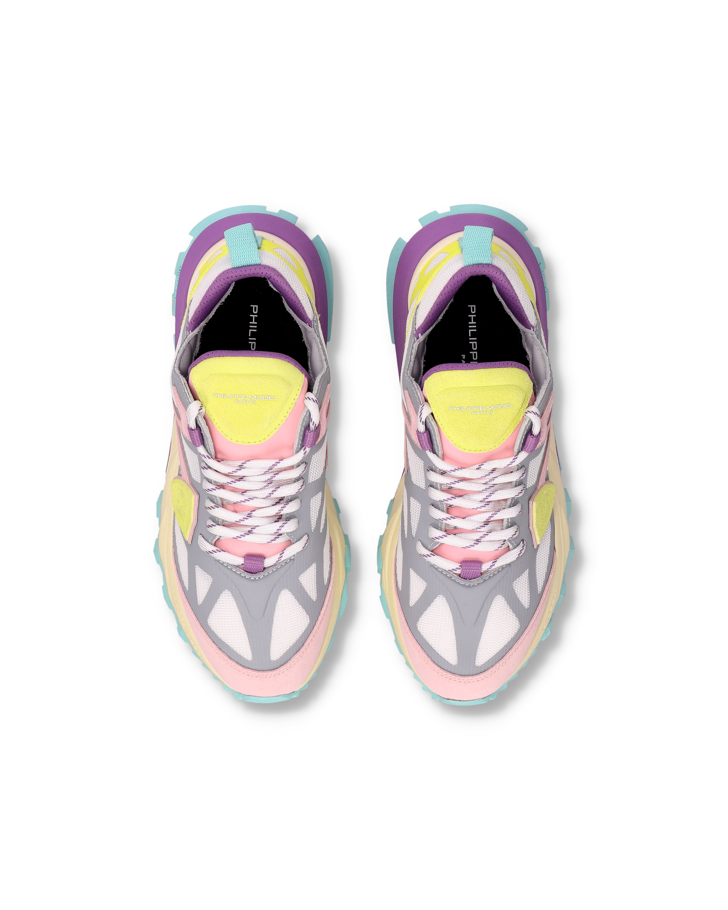 Sneakers Rocx Donna, Bianco Rosa
