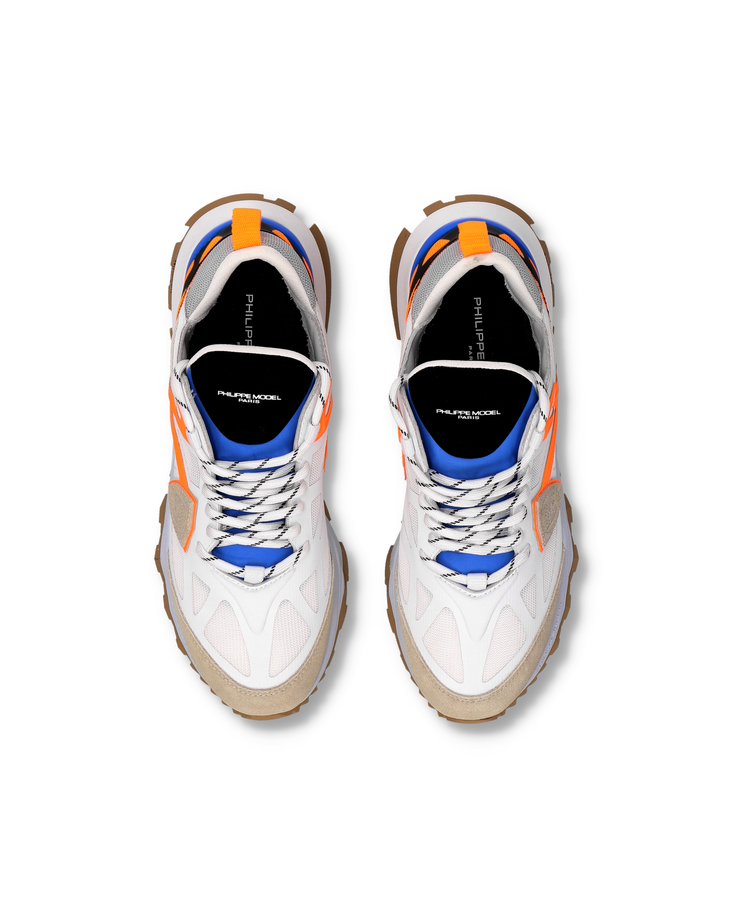 Sneakers Rocx Uomo, Bianco Arancione