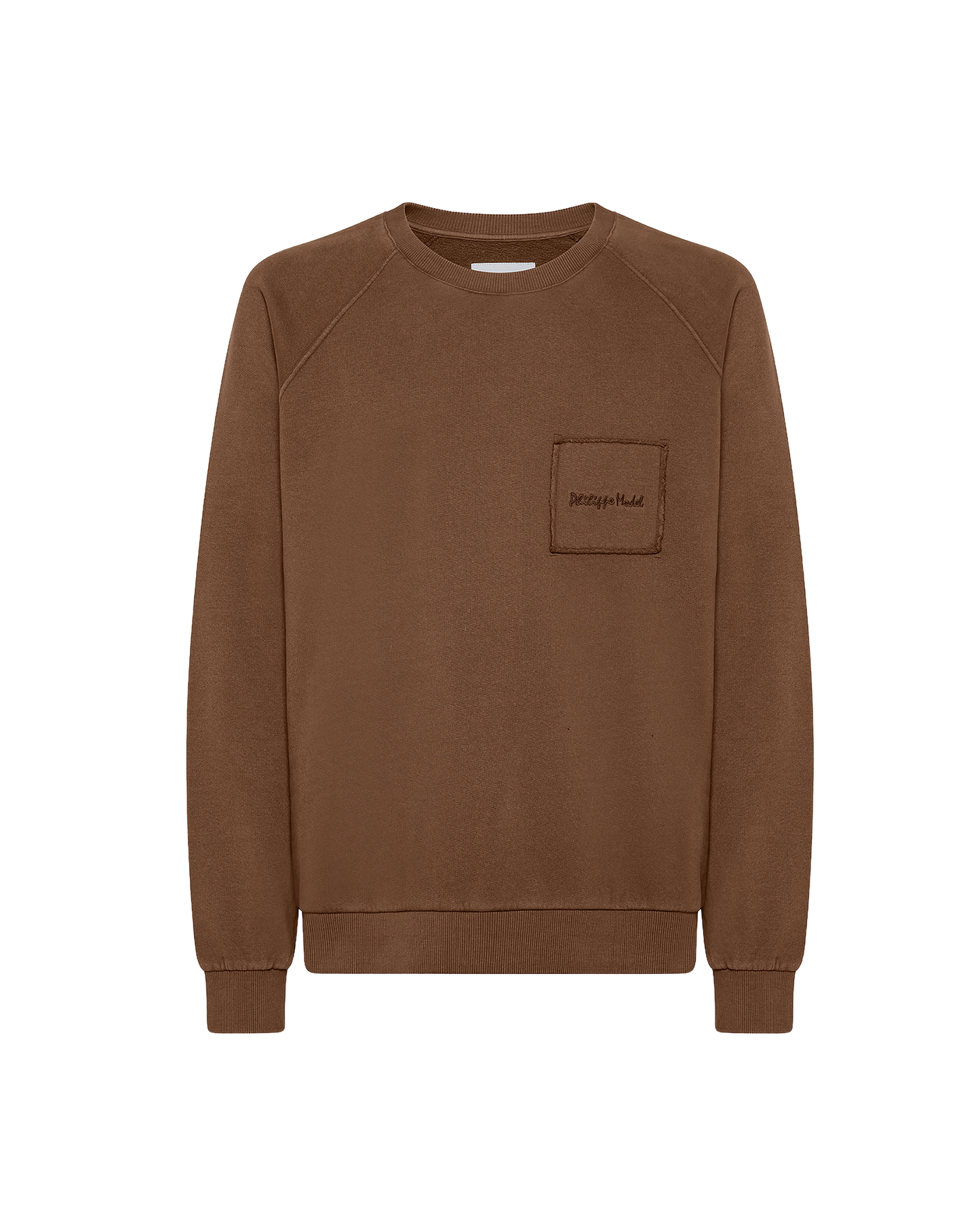 Felpa girocollo BERNARD da Uomo Marrone in Jersey