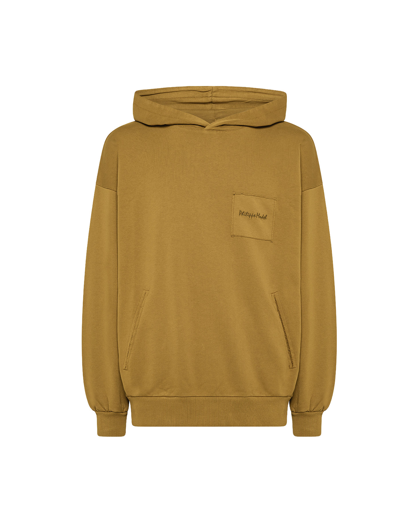 Felpa con cappuccio JEROME da Uomo Senape in Jersey