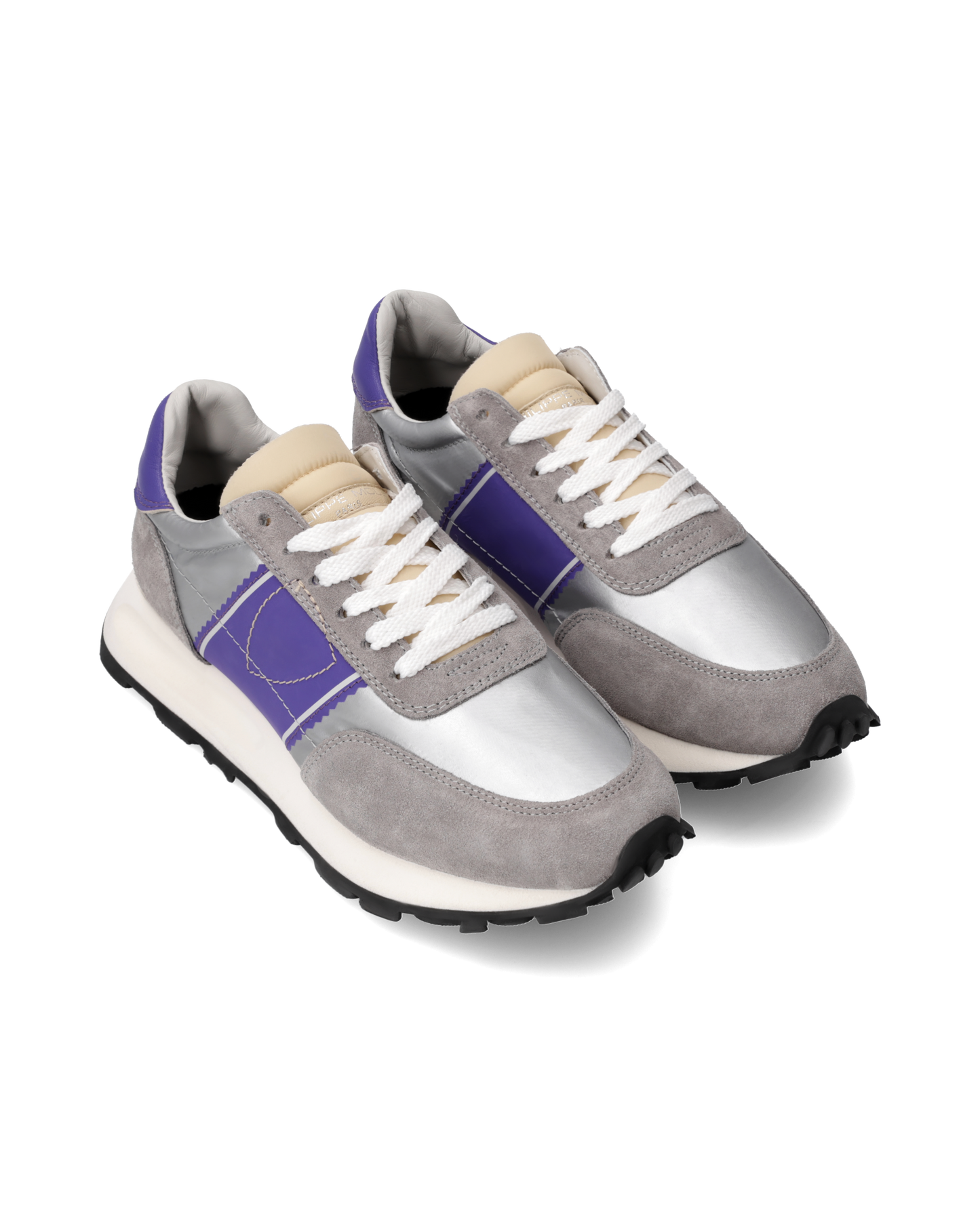 Sneakers Tour Running Women, Silver Purple