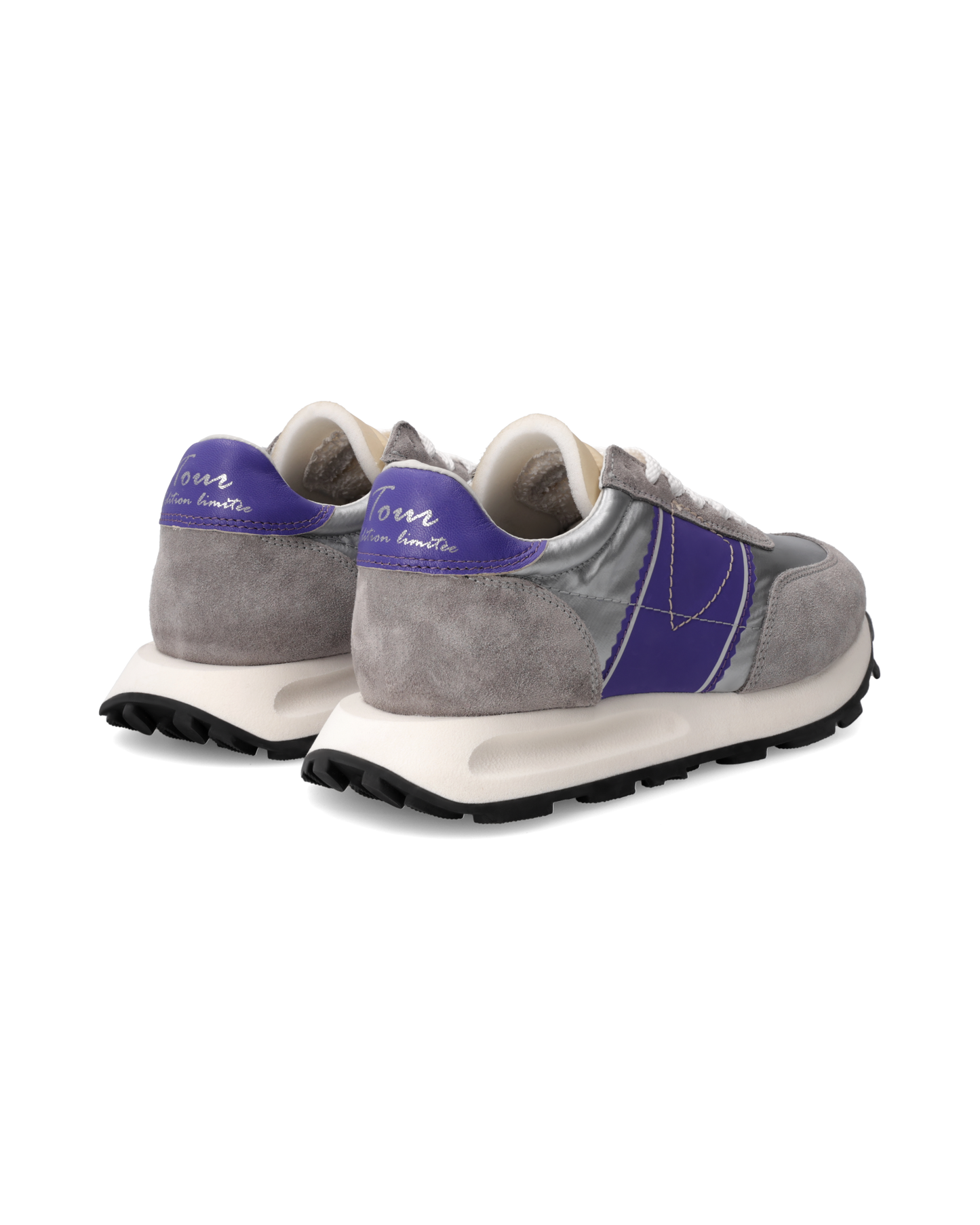 Sneakers Tour Running Women, Silver Purple