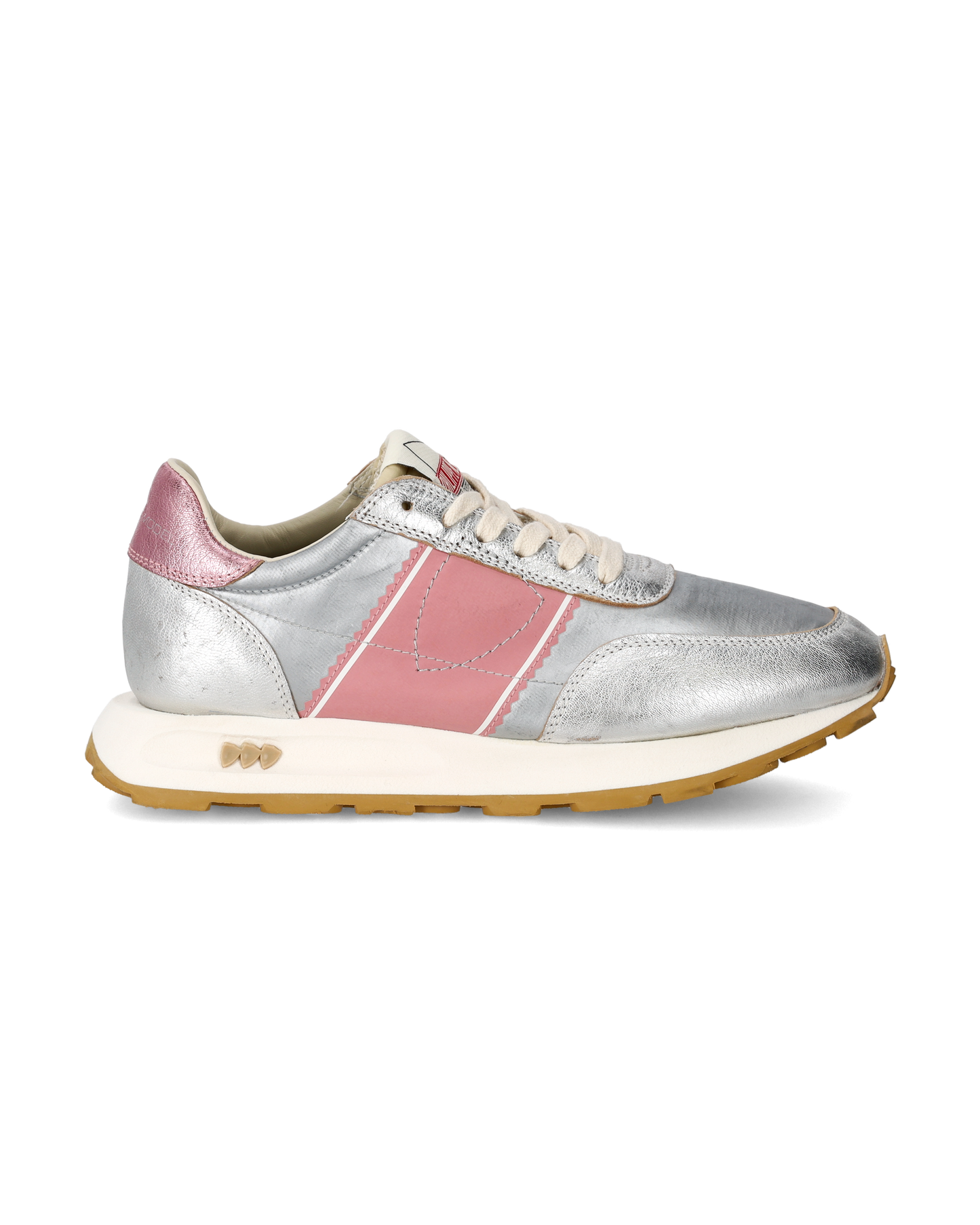 Sneakers Tour Running Women, Silver Pink