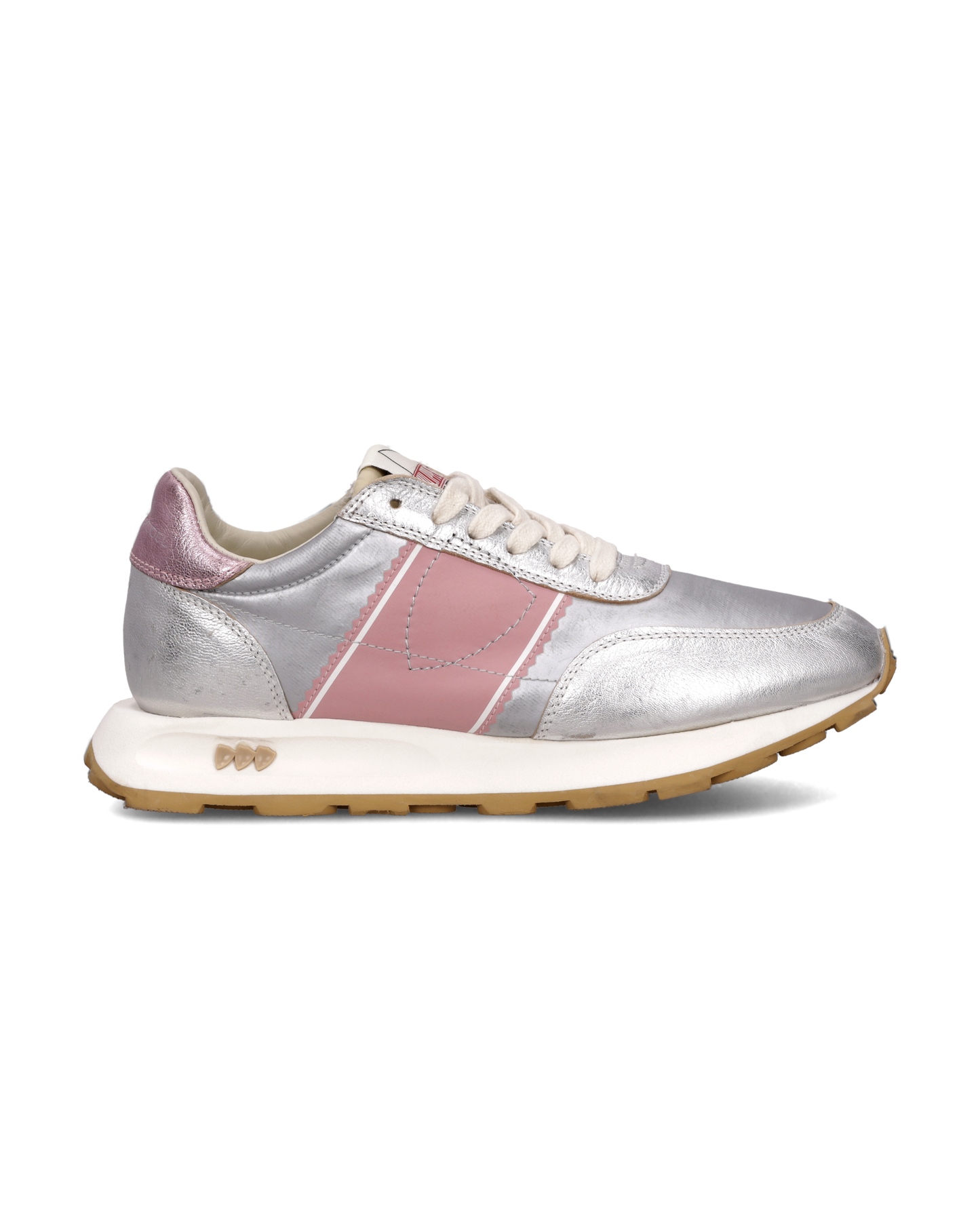 Sneakers Running Tour Donna, Argento Rosa