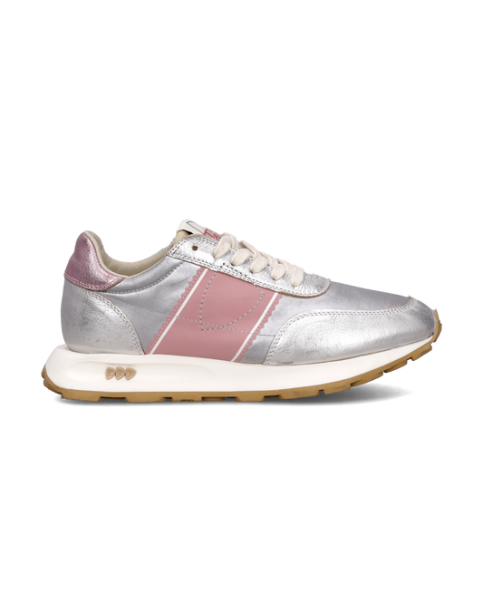 Sneakers Running Tour Donna, Argento Rosa