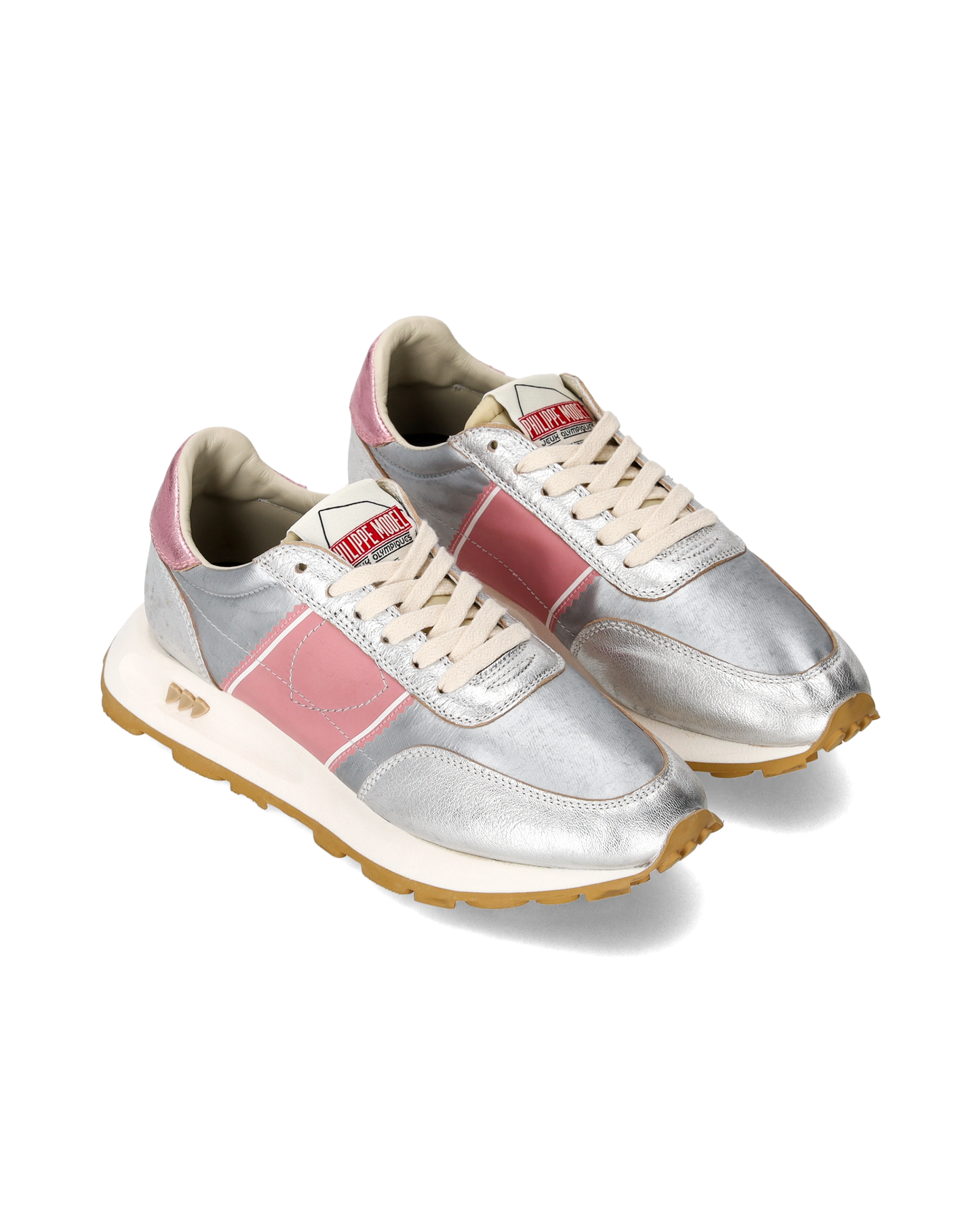 Sneakers Tour Running Women, Silver Pink