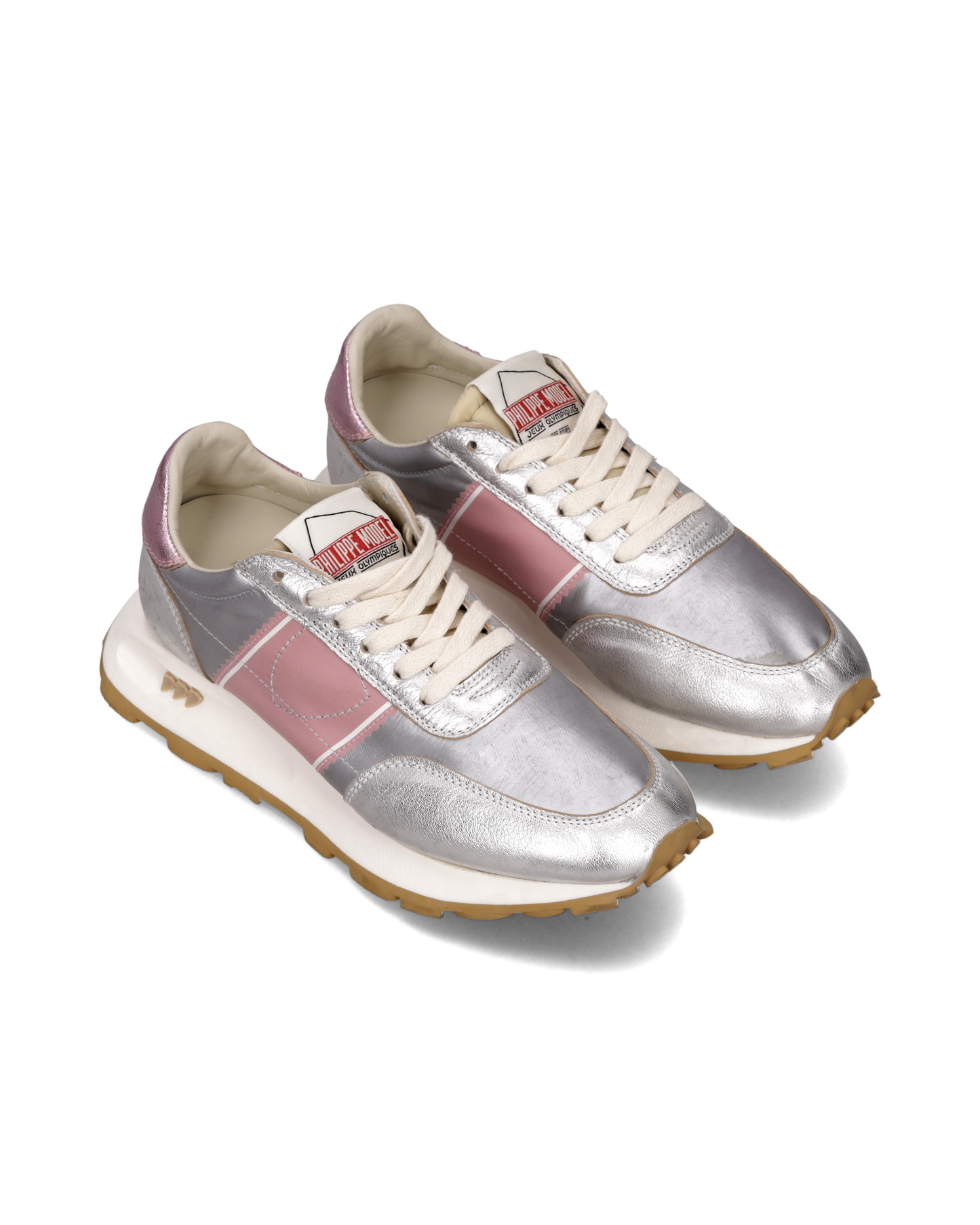 Sneakers Running Tour Donna, Argento Rosa