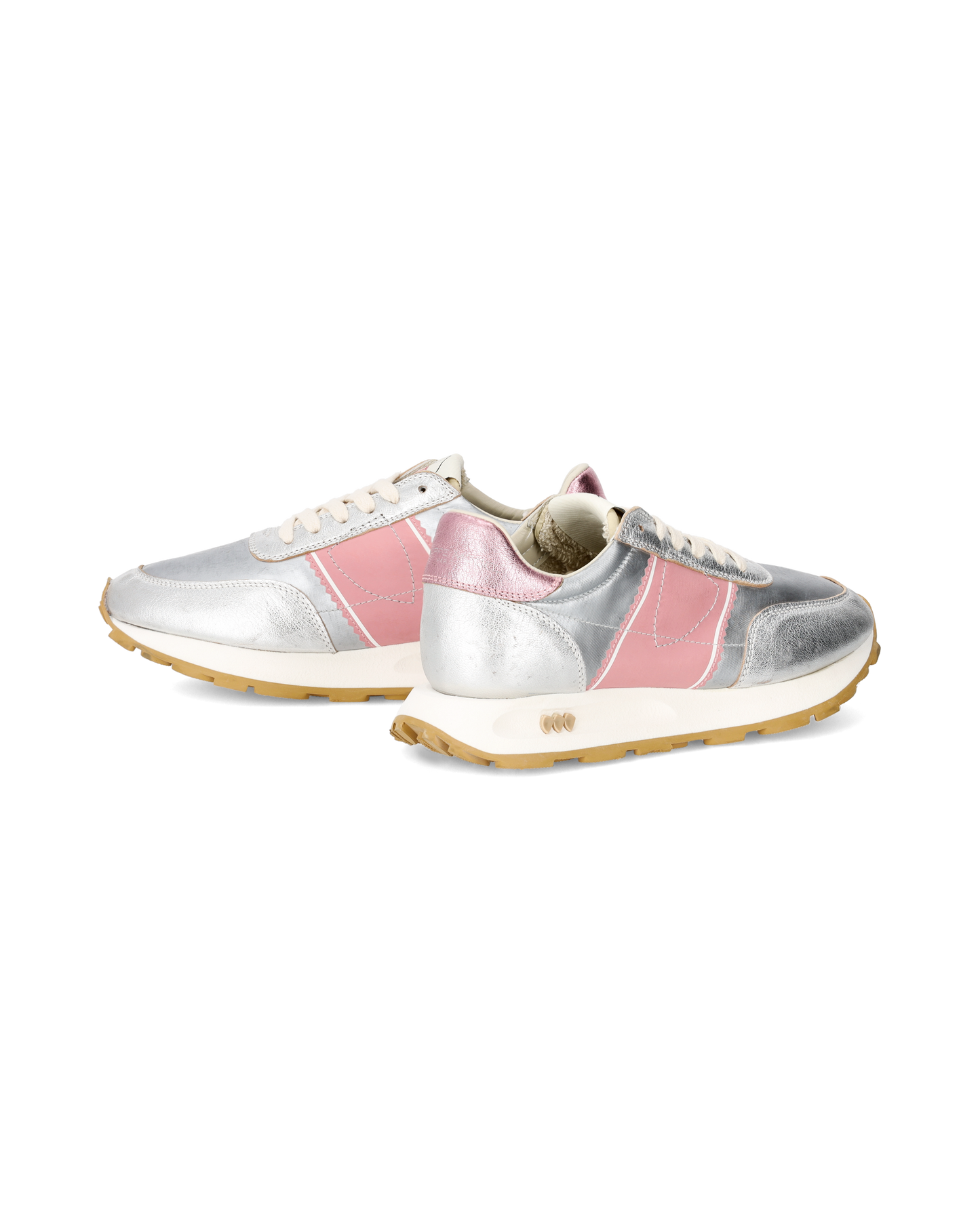 Sneakers Tour Running Women, Silver Pink