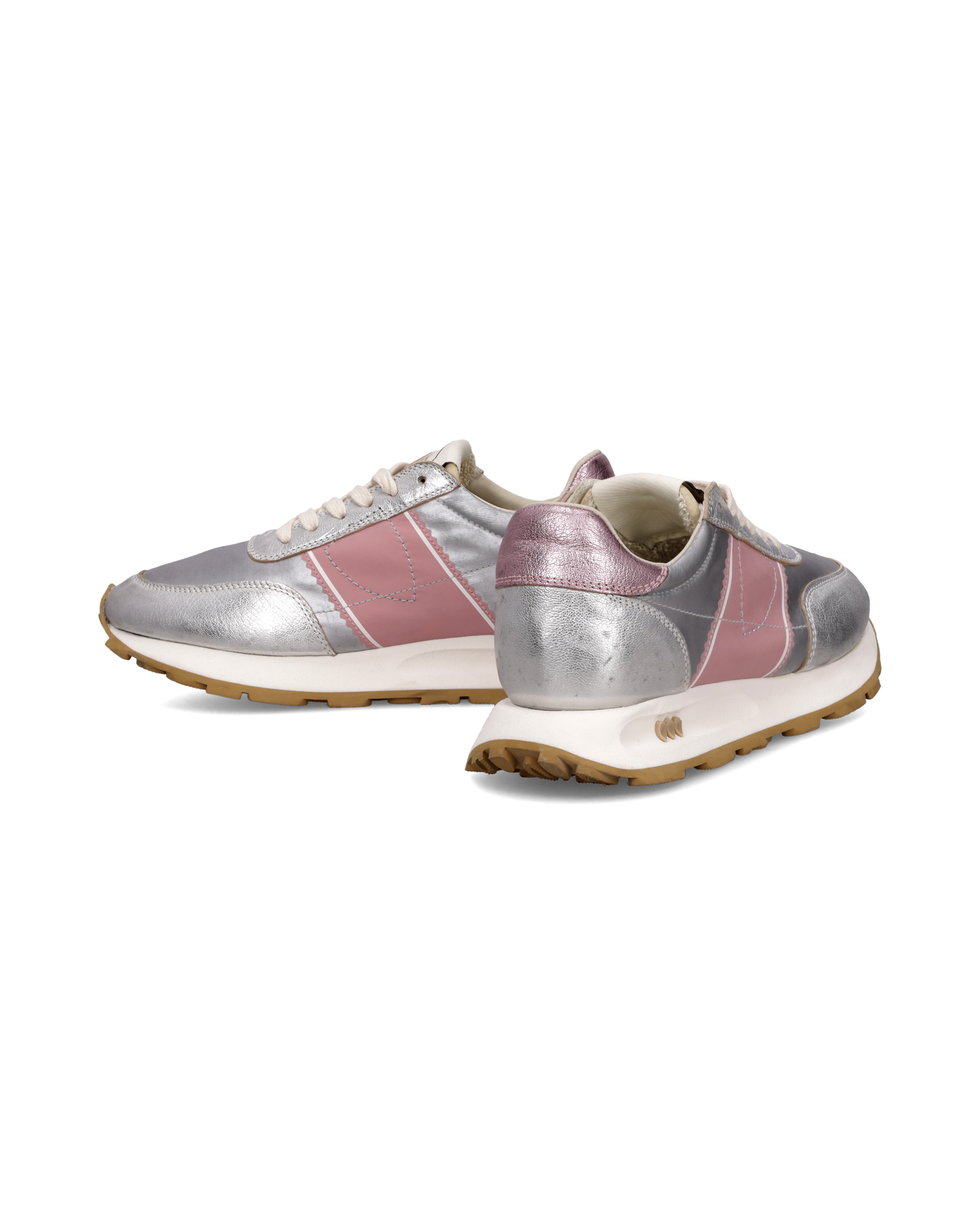 Sneakers Running Tour Donna, Argento Rosa