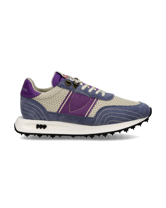 Sneakers Running Tour Donna, Viola Sabbia