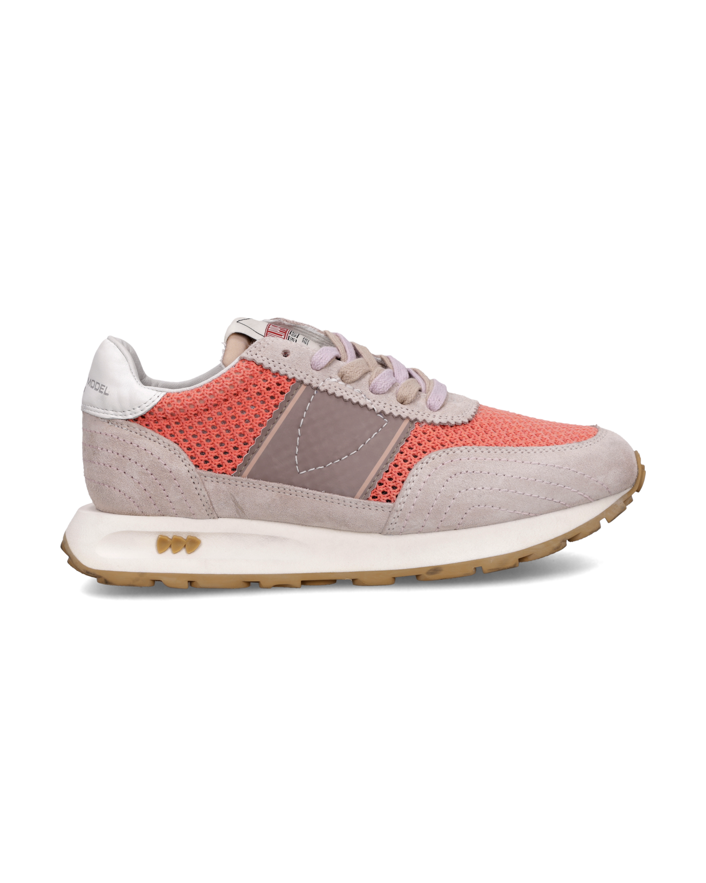 Sneakers Running Tour Donna, Beige Corallo 