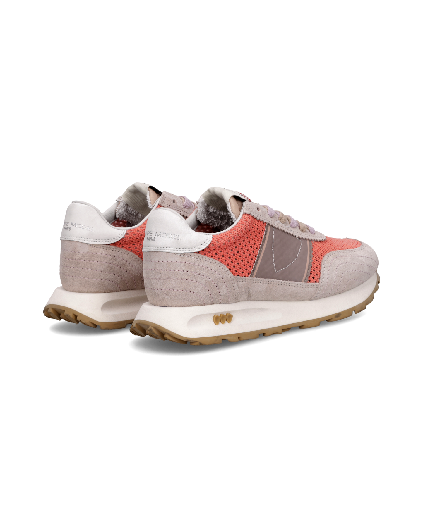 Sneakers Running Tour Donna, Beige Corallo 