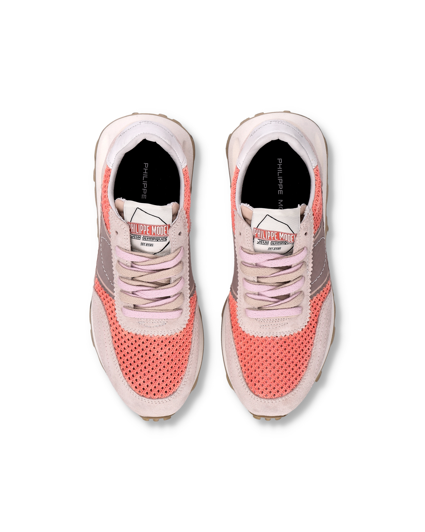 Sneakers Running Tour Donna, Beige Corallo 