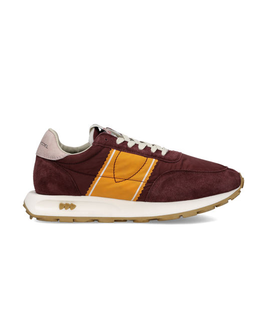 Sneakers Running Tour Donna, Bordeux Arancio
