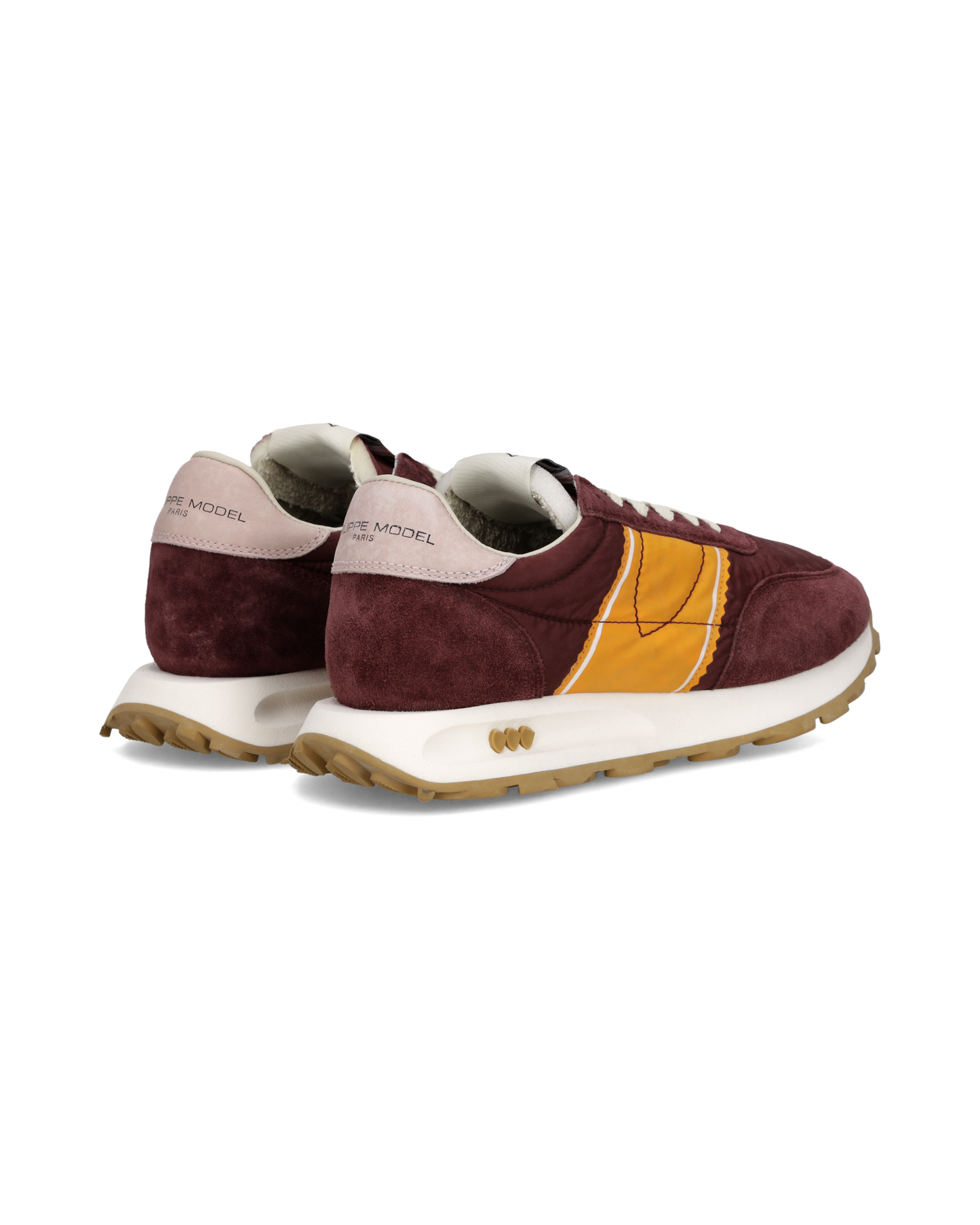 Sneakers Running Tour Donna, Bordeux Arancio