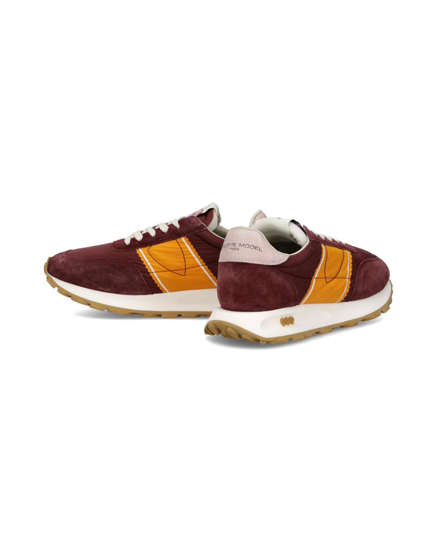 Sneakers Running Tour Donna, Bordeux Arancio
