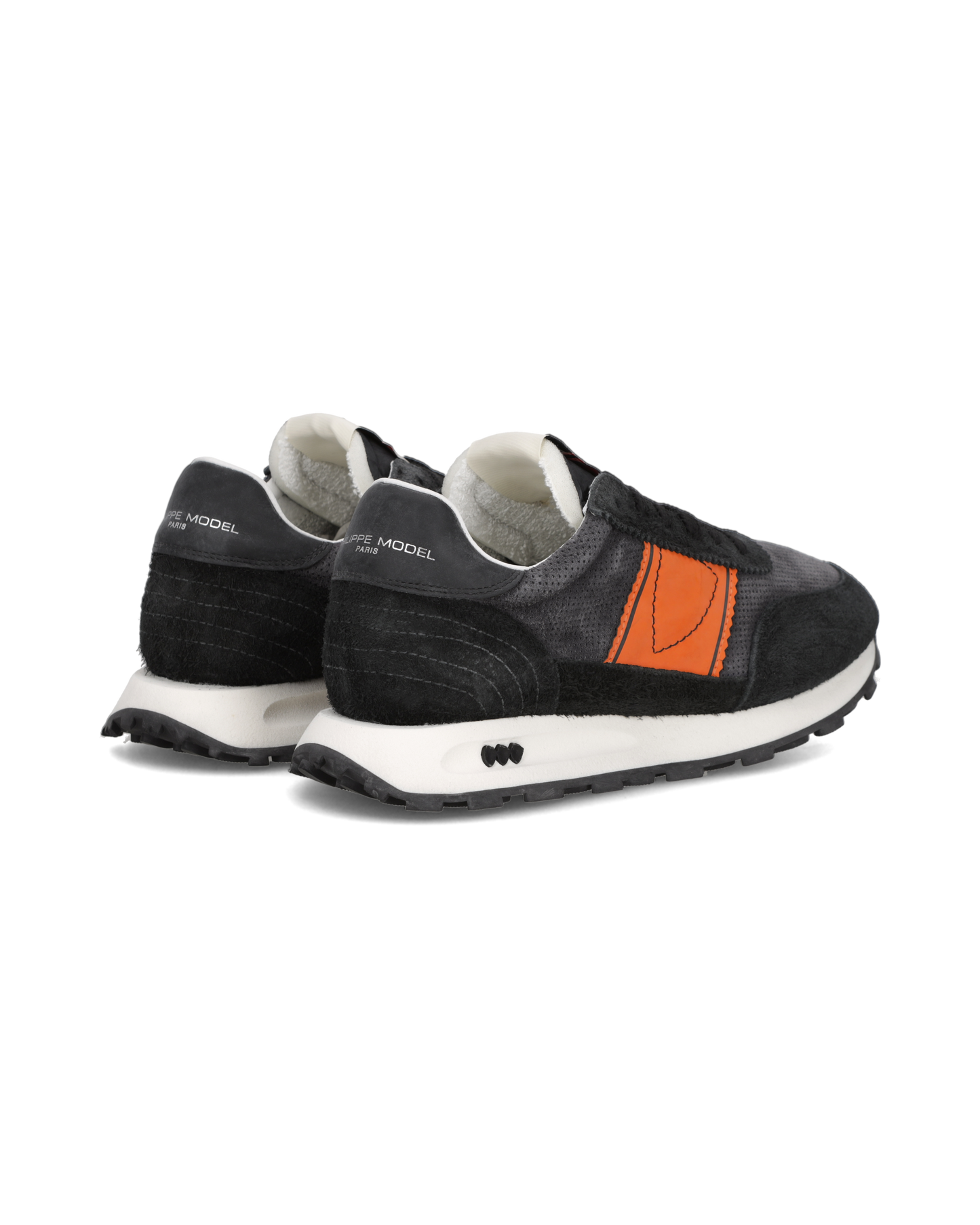 Sneakers Running Tour Uomo, Nero Arancione