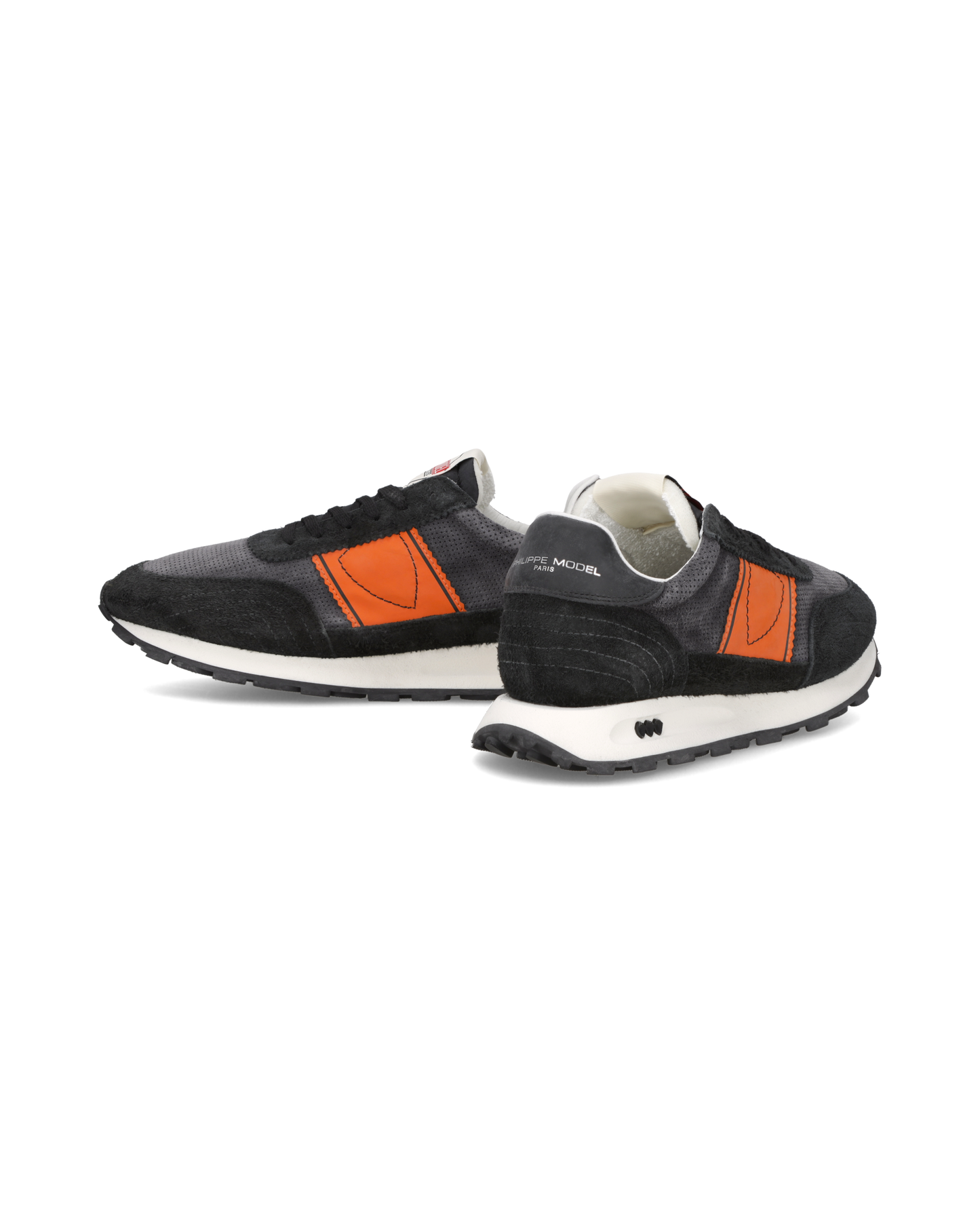 Sneakers Running Tour Uomo, Nero Arancione