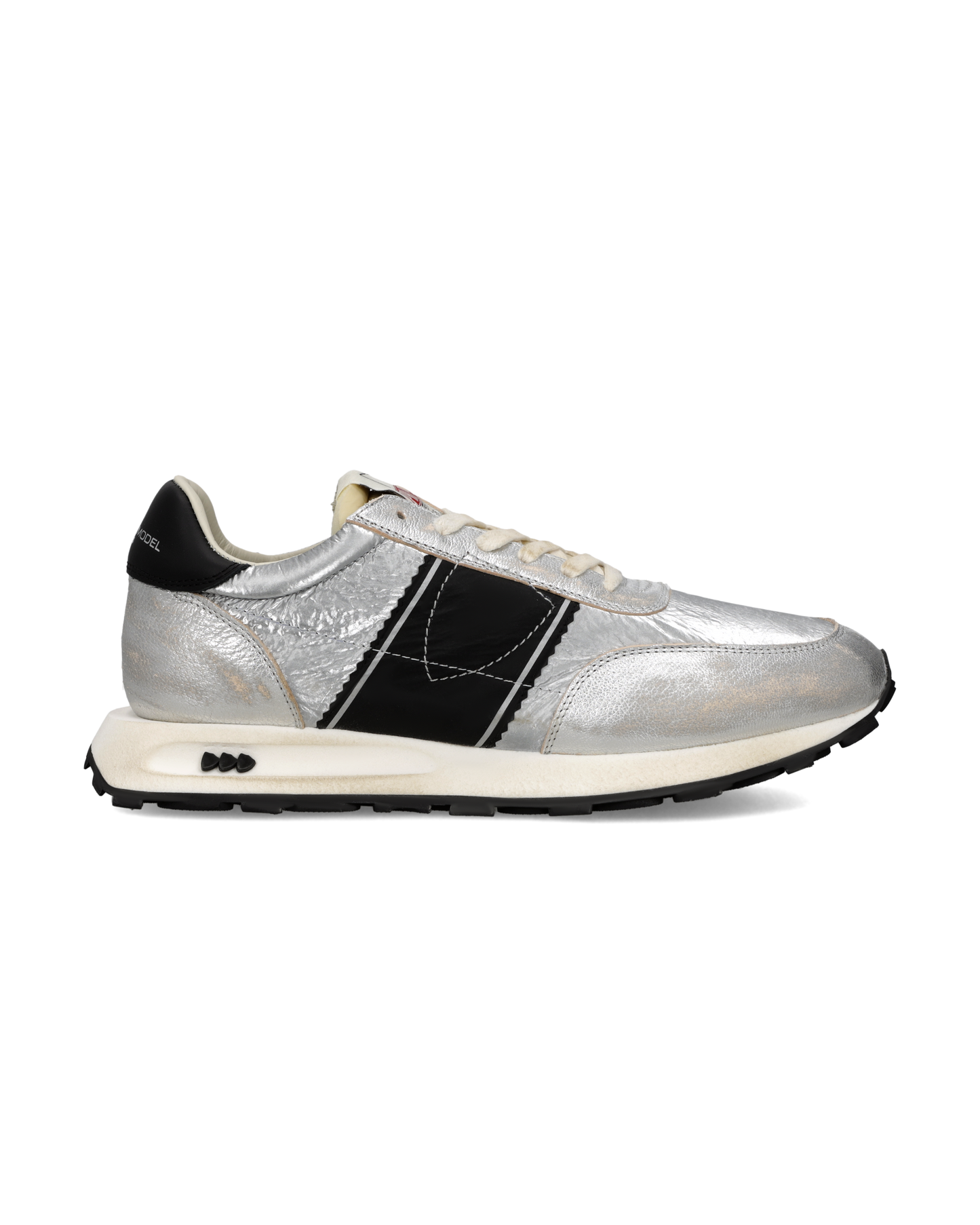 Sneakers Running Tour Uomo, Argento Nero