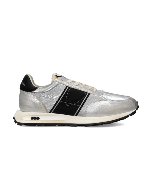 Sneakers Running Tour Uomo, Argento Nero
