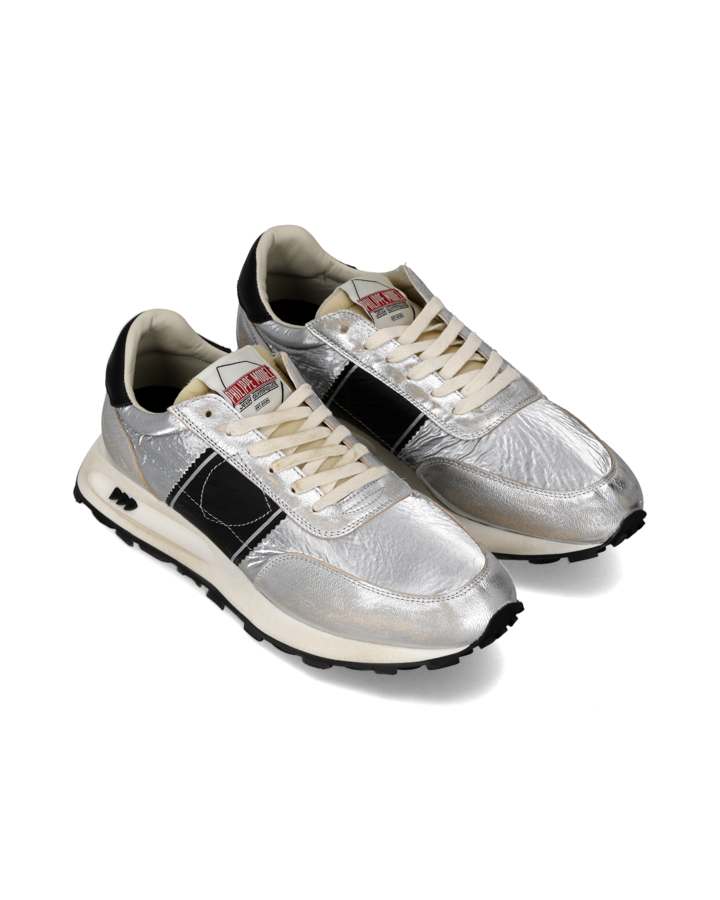 Sneakers Running Tour Uomo, Argento Nero