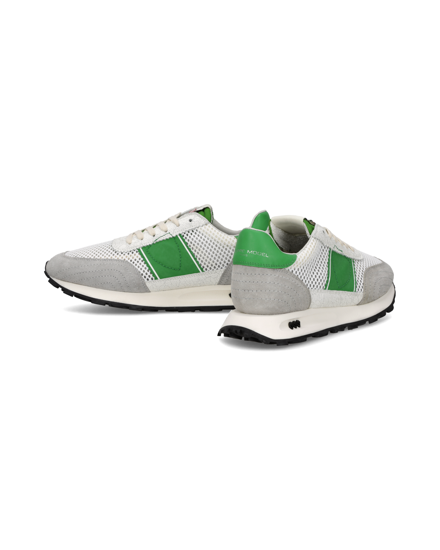 Sneakers Running Tour Uomo, Bianco Verde