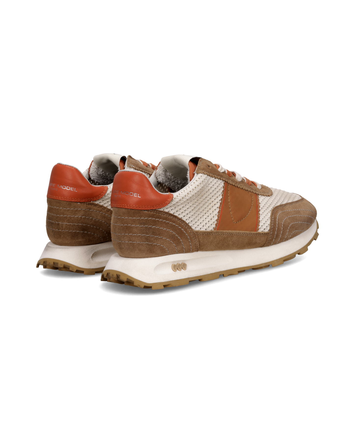 Sneakers Running Tour Uomo, Marrone Sabbia