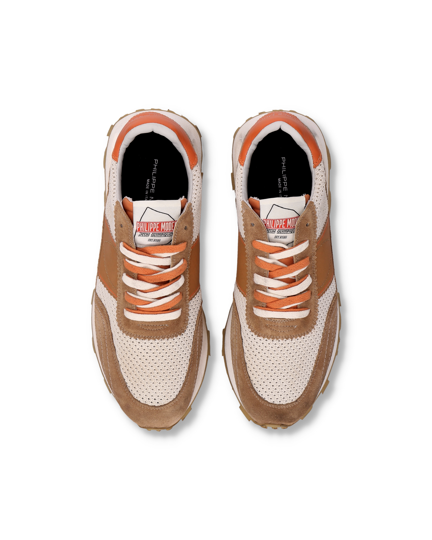 Sneakers Running Tour Uomo, Marrone Sabbia