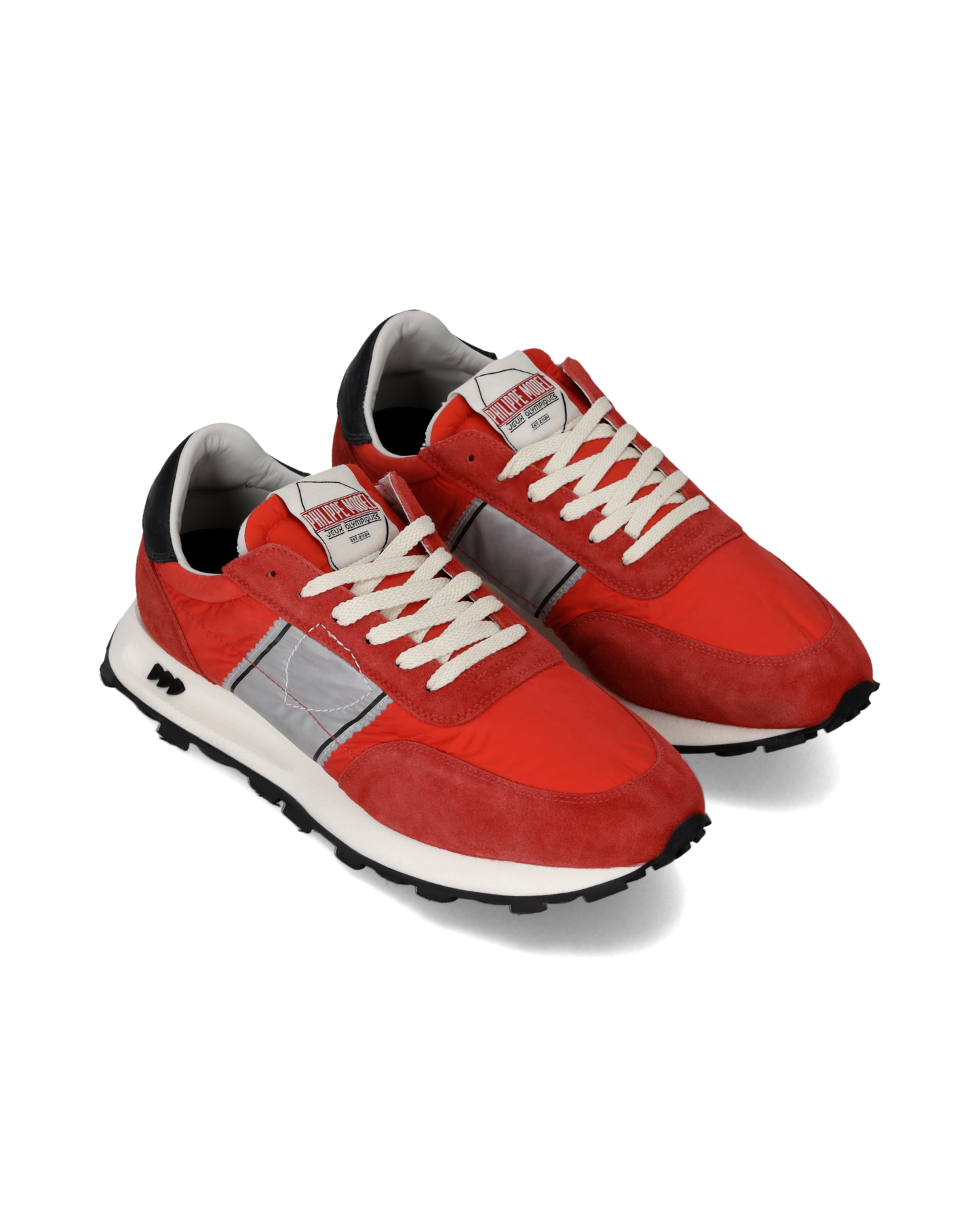 Sneakers Running Tour Uomo, Rosso Grigio