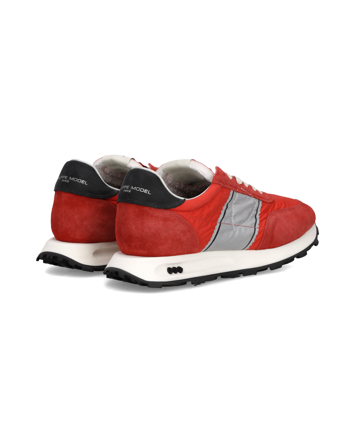 Sneakers Running Tour Uomo, Rosso Grigio