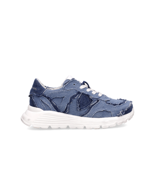 Sneaker Tropez Haute Kids, Azzurro