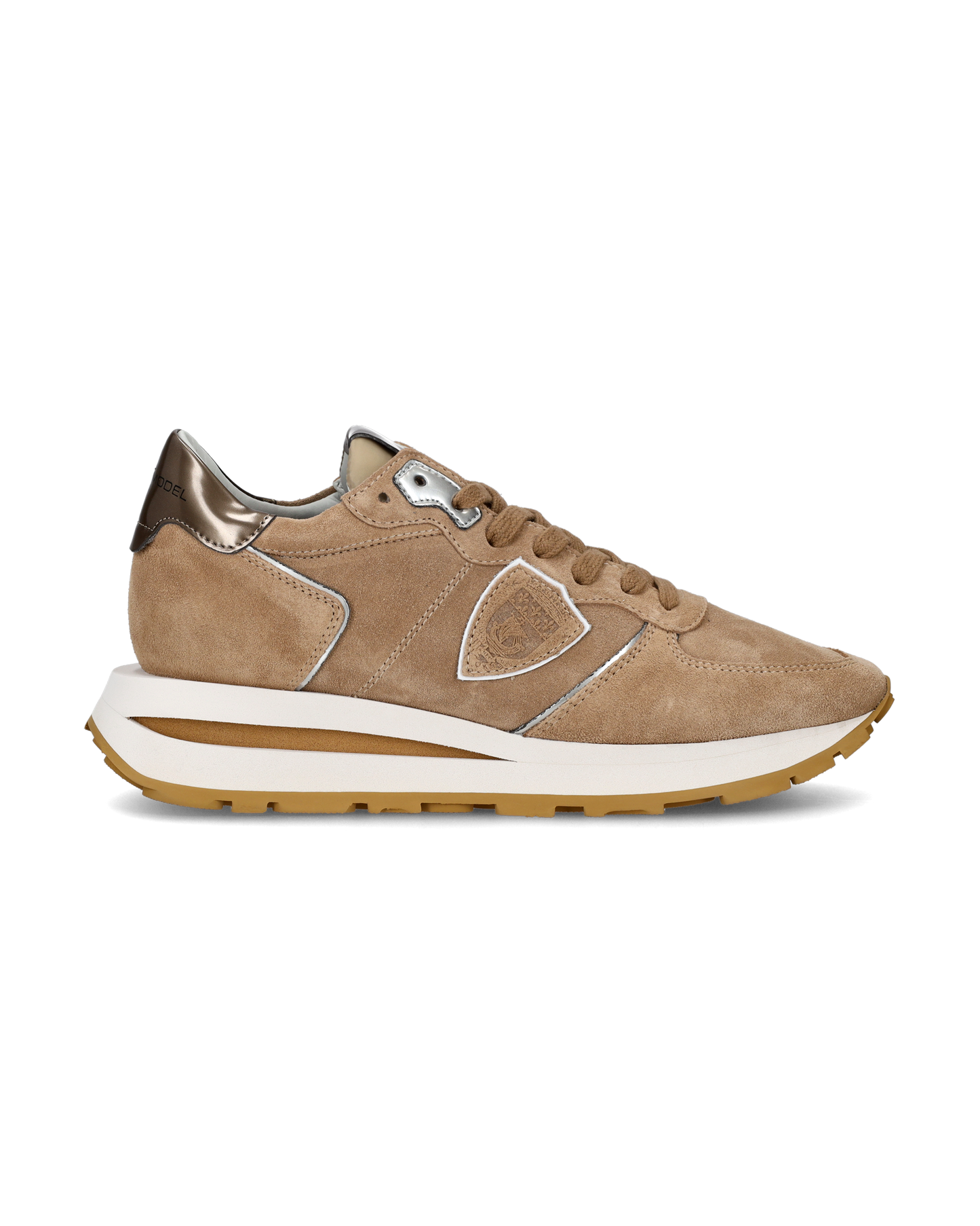 Sneaker Tropez Haute Donna, Beige