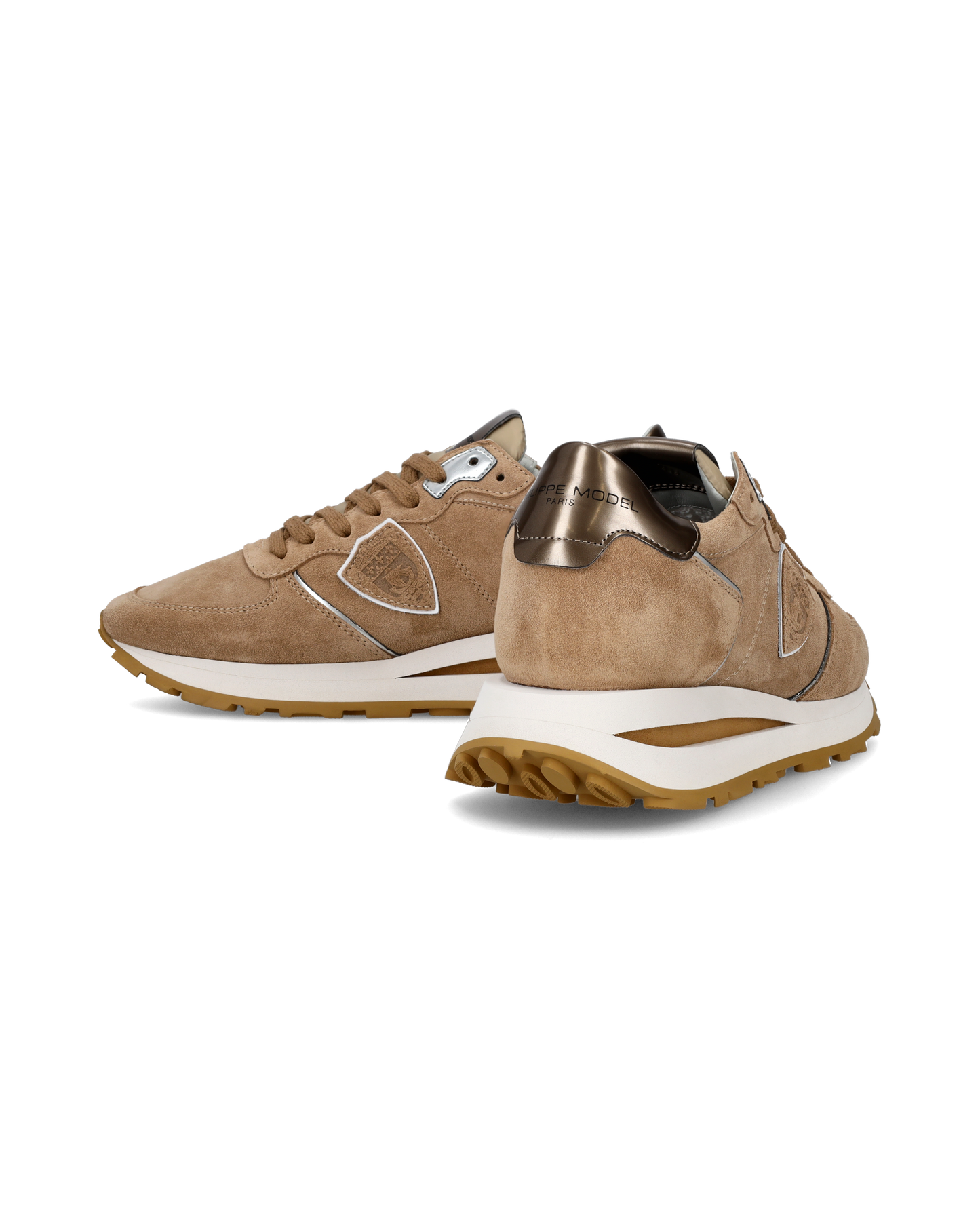 Sneaker Tropez Haute Donna, Beige