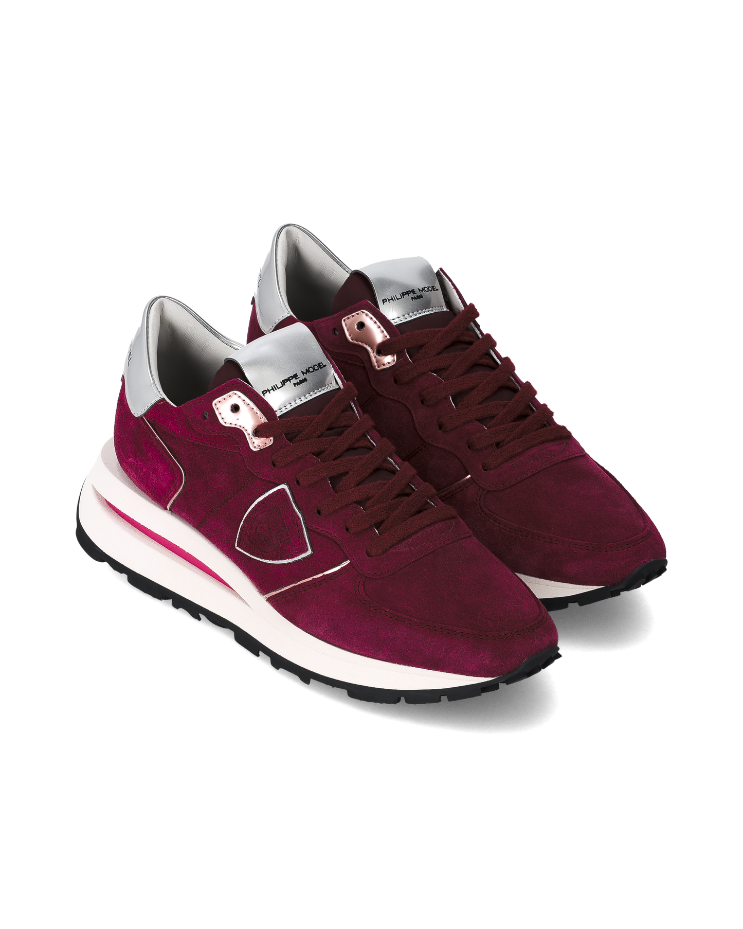 Sneakers Tropez Haute Running Women, Burgundy
