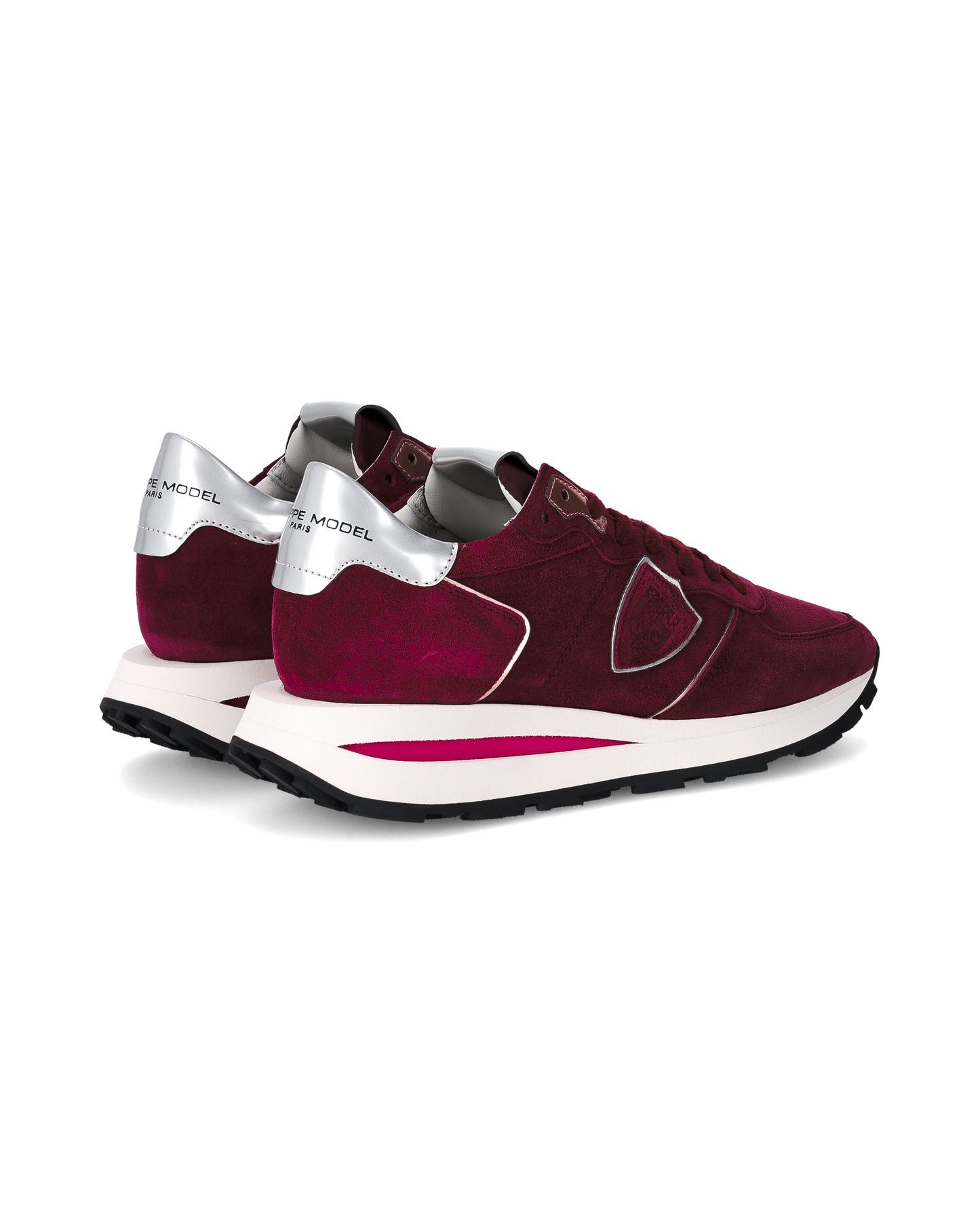 Sneakers Tropez Haute Running Women, Burgundy