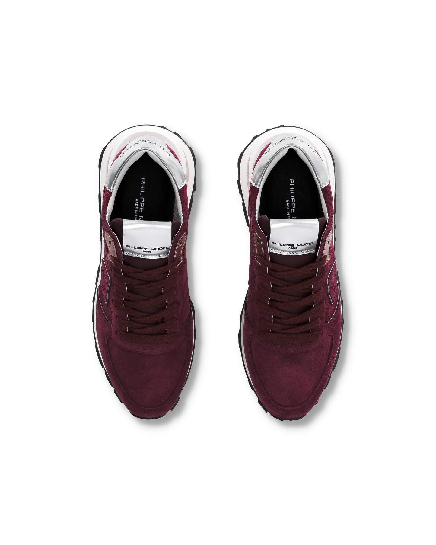 Sneakers Tropez Haute Running Women, Burgundy