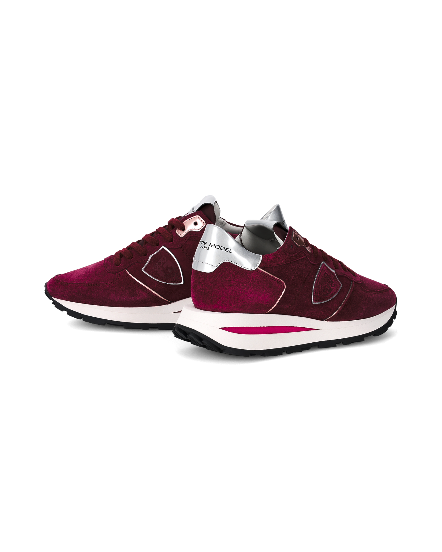 Sneakers Tropez Haute Running Women, Burgundy