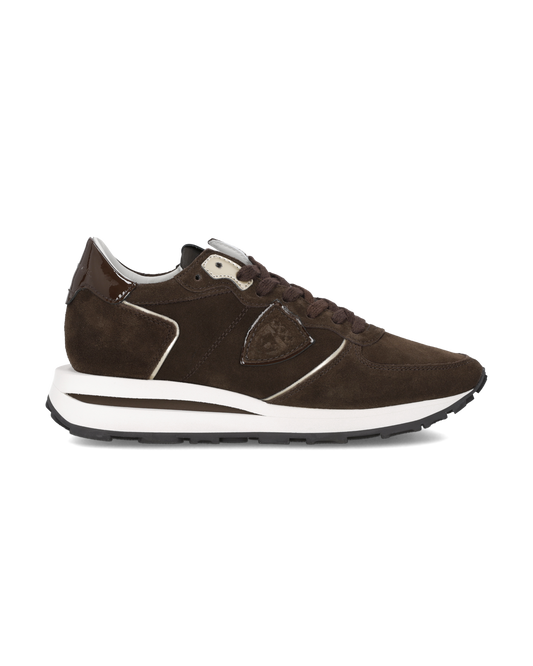 Sneakers Tropez Haute Donna, Marrone