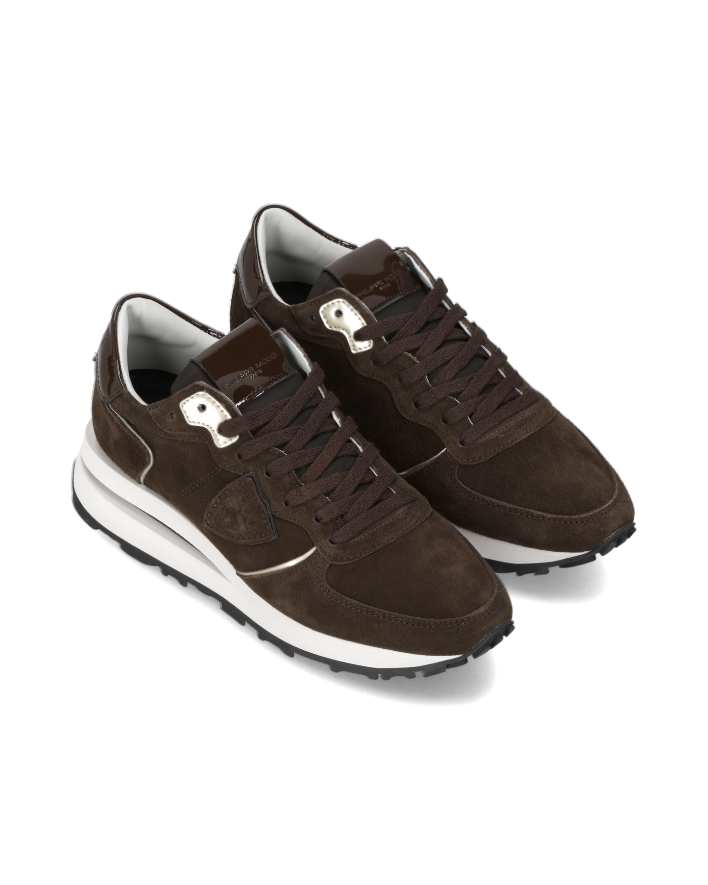 Sneakers Tropez Haute Donna, Marrone