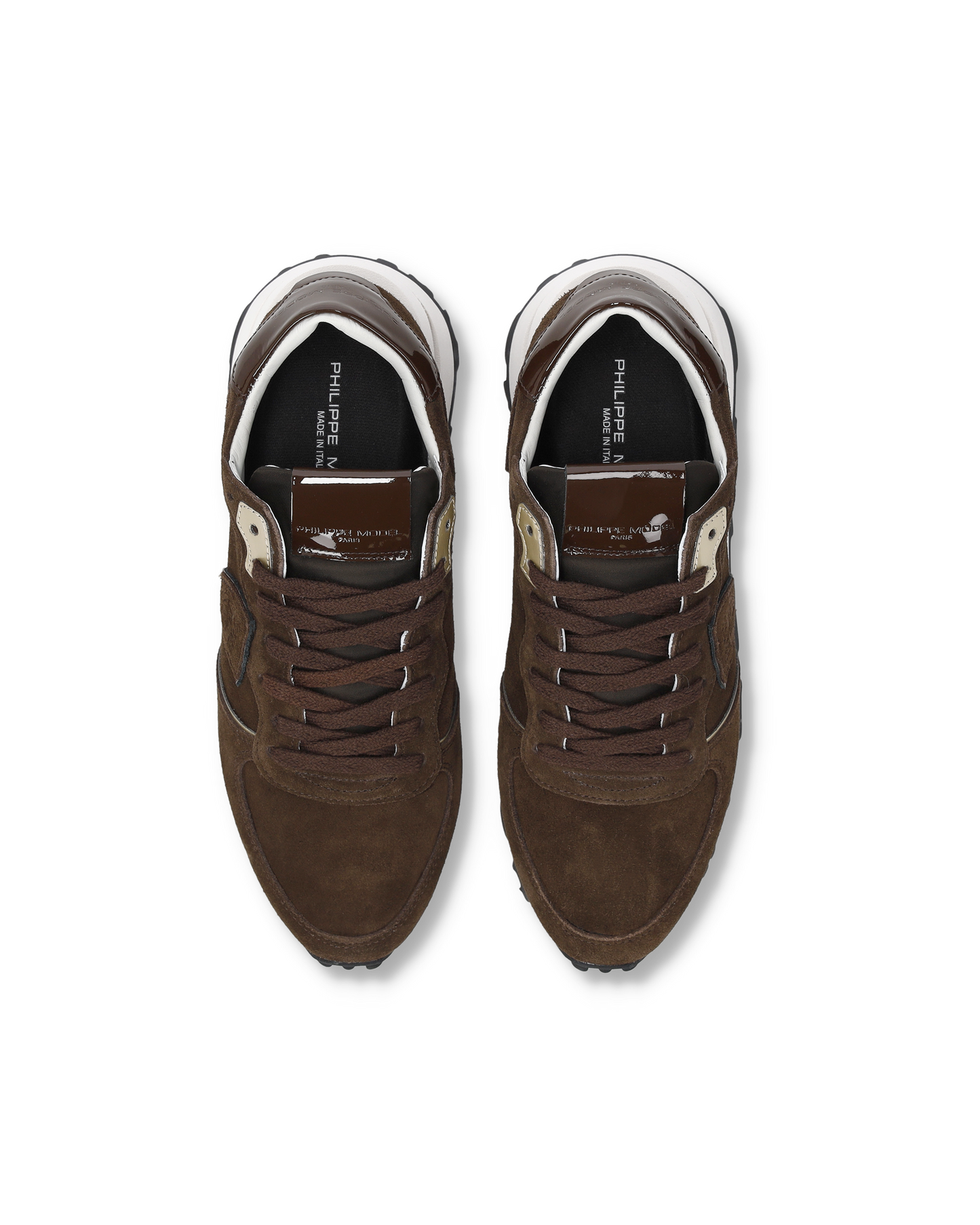 Sneakers Tropez Haute Donna, Marrone