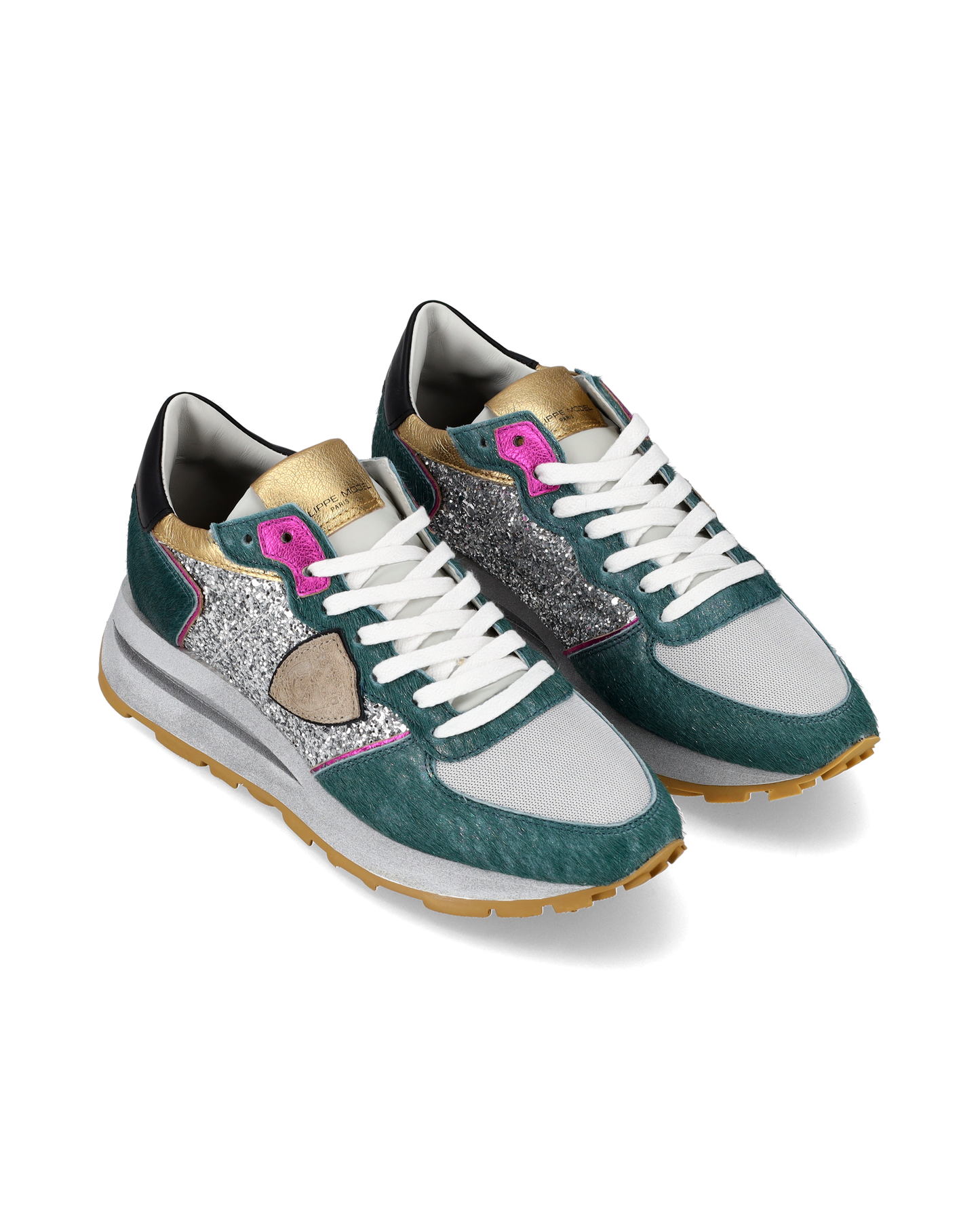 Sneaker basse Tropez Haute donna - verde e argento