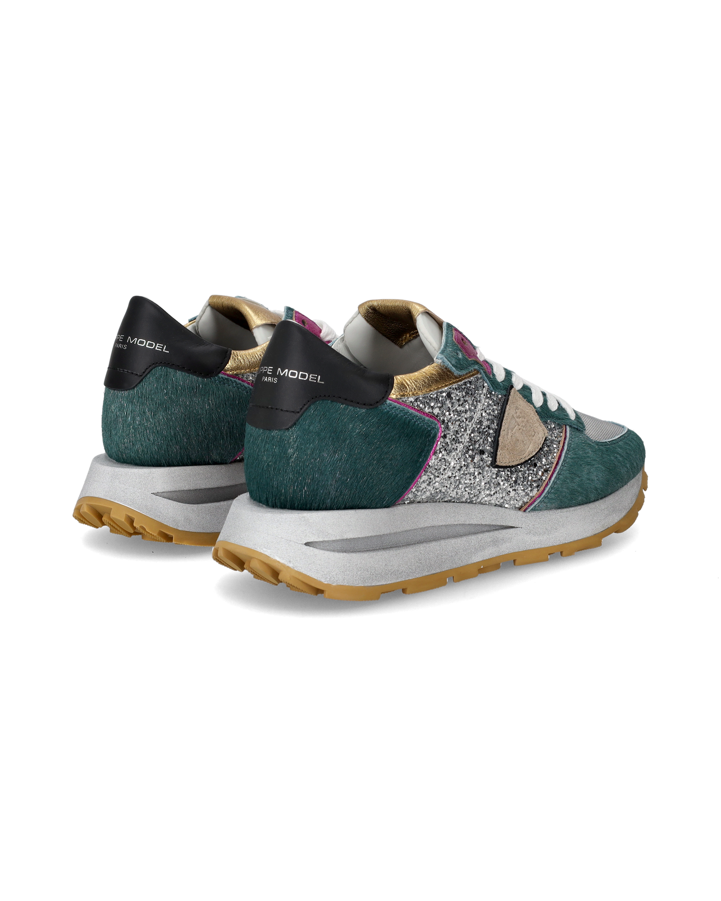 Sneaker basse Tropez Haute donna - verde e argento