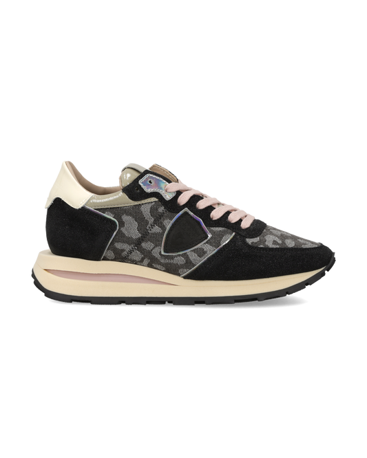 Zapatillas Tropez Haute Para Mujer, Negro Gris