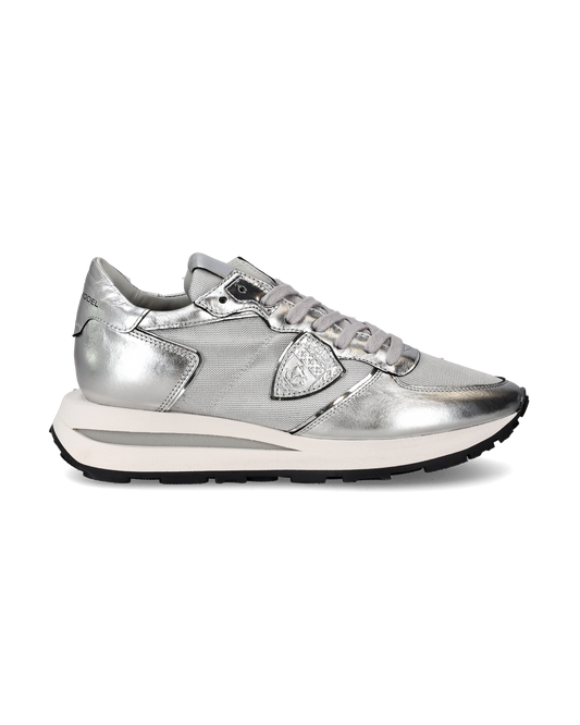 Sneaker basse Tropez Haute donna - argento