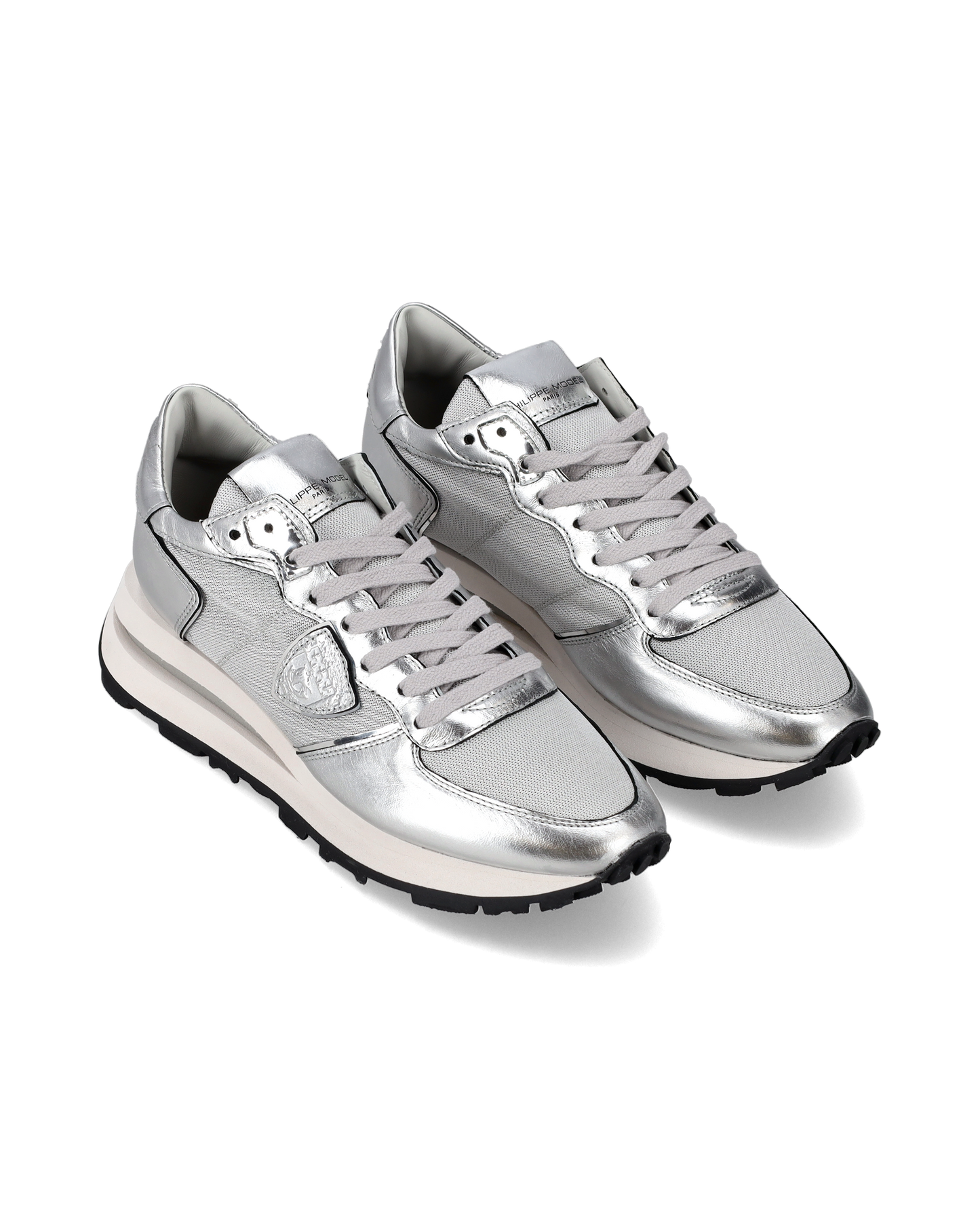 Sneaker basse Tropez Haute donna - argento