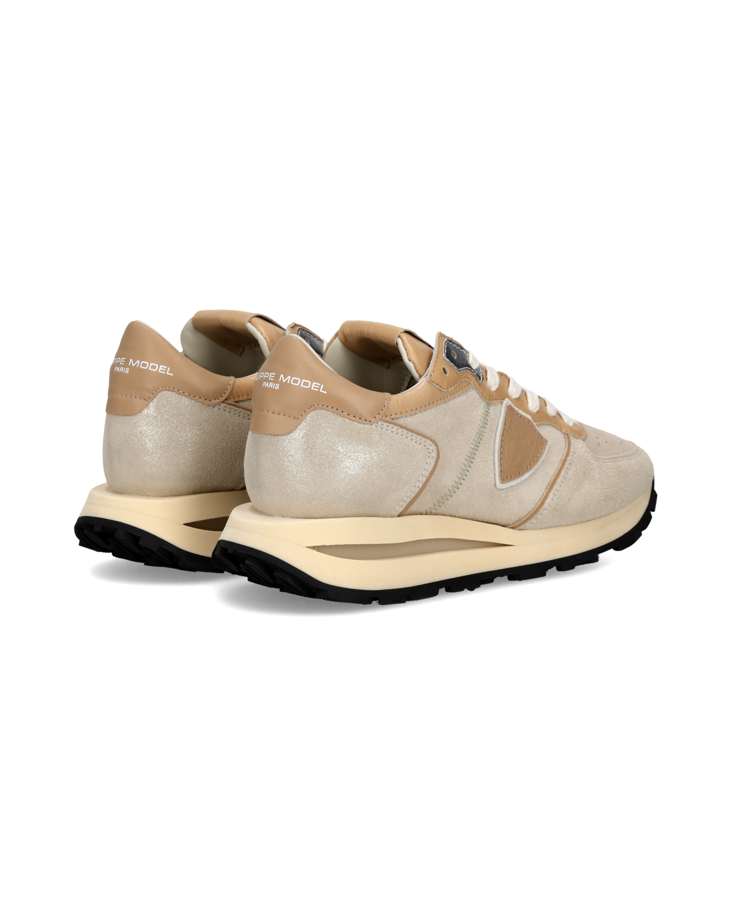 Sneakers Tropez Haute Women, Platinum Cognac