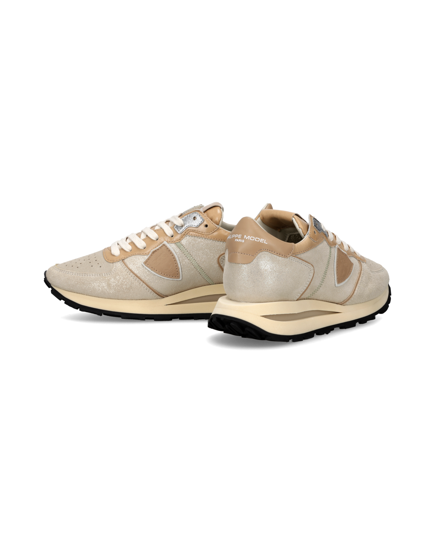 Sneakers Tropez Haute Women, Platinum Cognac