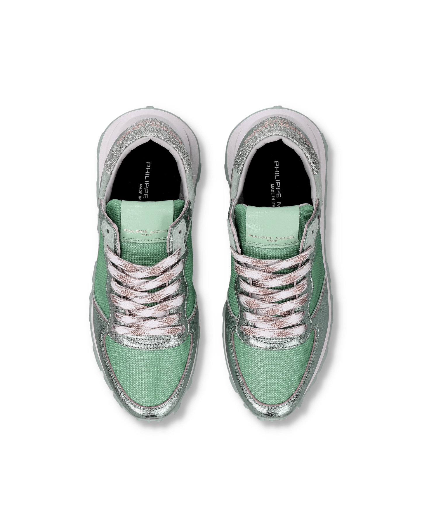 Sneakers Tropez Haute Donna, Verde Acqua